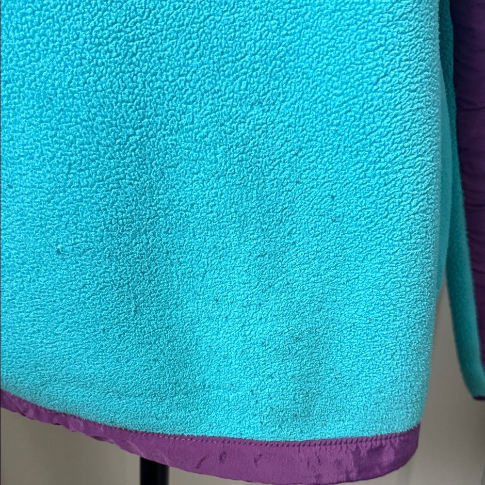 The North Face Purple and Teal Jacket - Picture 6 of 11